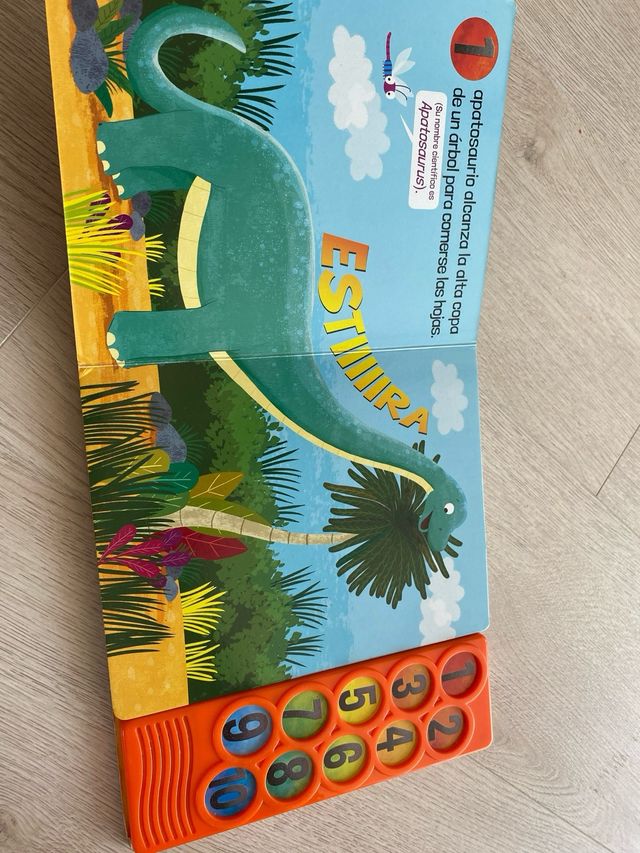 1 2 3 4 CUENTA COMO LOS DINOSAURIOS LNLB