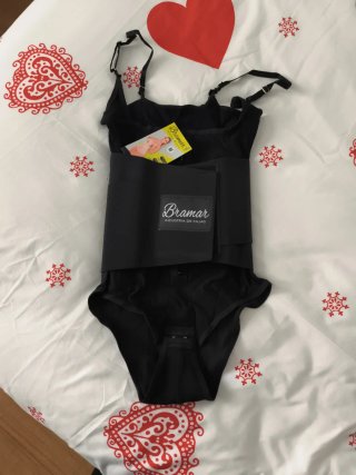 Faja Colombiana Bramar Reductora Negra tengo L yXL