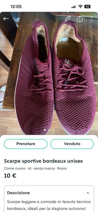 Lotto 6 paia scarpe donna