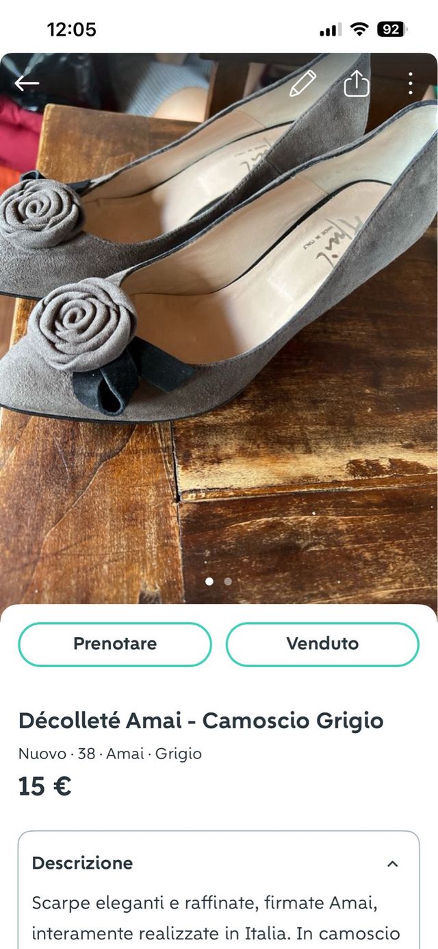 Lotto 6 paia scarpe donna