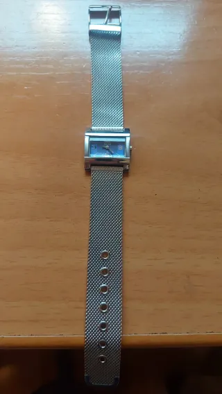 Reloj RACER Plata y Azul