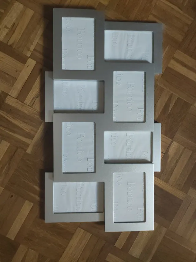 Portafotos Pórtico 10x15 cm Plata