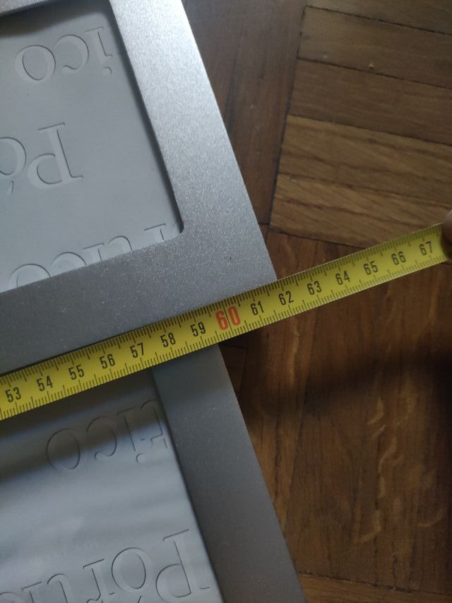 Portafotos Pórtico 10x15 cm Plata