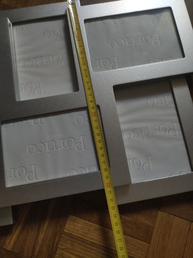 Portafotos Pórtico 10x15 cm Plata