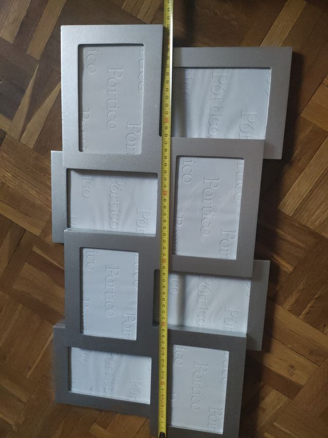 Portafotos Pórtico 10x15 cm Plata