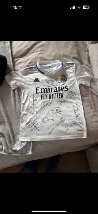 Camiseta Real Madrid Firmada