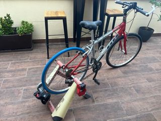 Conjunto Rodillo Élite + Bicicleta BH
