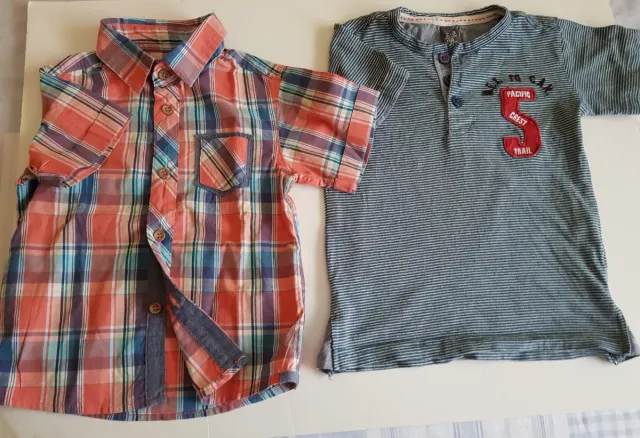 Pack Camisa y Camiseta Niño. 2-3 Años