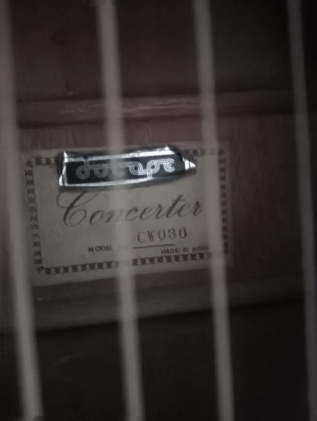 Guitarra Clásica Madera Natural