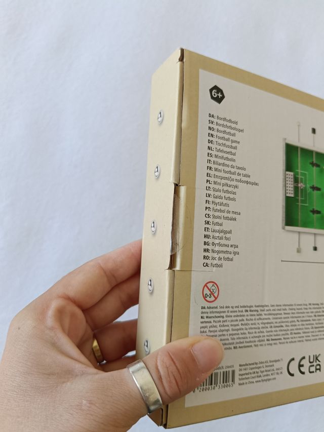 ⚽ Mini Calcio Balilla Tiger nuovo con scatola