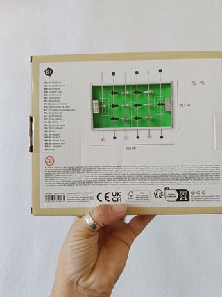 ⚽ Mini Calcio Balilla Tiger nuovo con scatola