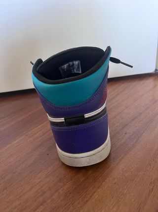 Jordan 1 Mid Viola e Turchese Originale 