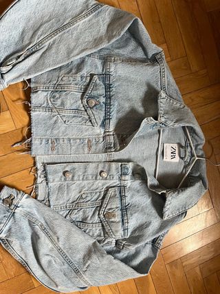 Chaqueta vaquera Zara Talla XS