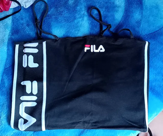 Top Fila ragazza nero
