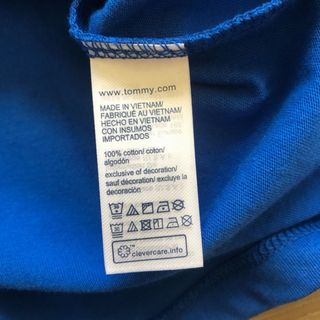 Camiseta Tommy Hilfiger Azul Talla XL