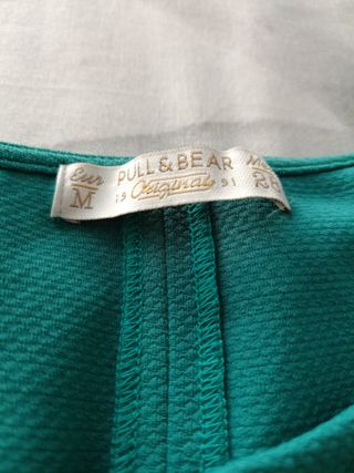 Conjunto: Falda larga roja y vestido corto 