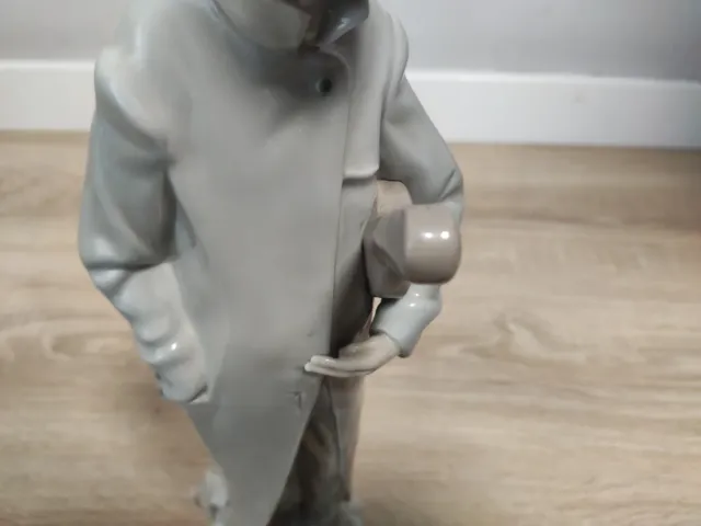 Figura Lladro Hombre Violinista Porcelana