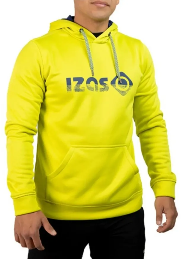 Sudadera IZAS amarilla con capucha Talla M