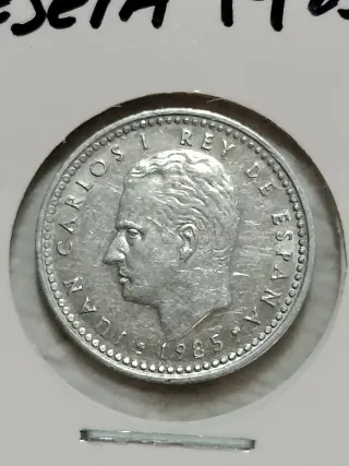 1 Peseta España 1985 Juan Carlos I