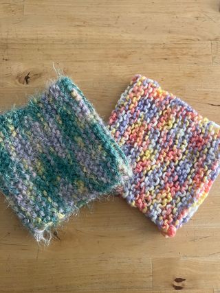 Set di slip, sciarpe e colletto in lana per bambini 3-6 anni