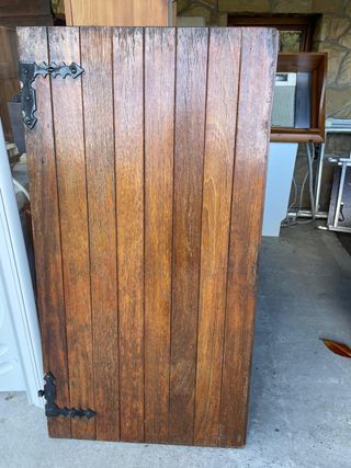Contraventanas madera Iroko