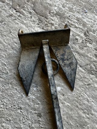 Ancla de barco de acero galvanizado