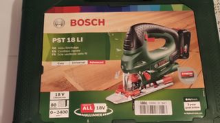 Sierra de calar Bosch PST 18 LI a batería