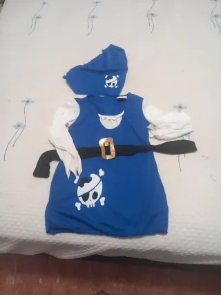Disfraz Pirata Niña 2-4 años