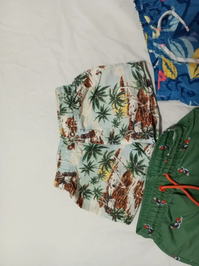 Lote 3 bañadores niño estampados