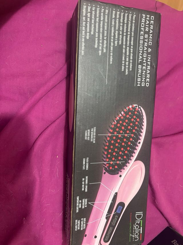 Cepillo Alisador ID Italian Cerámica e Infrarrojos