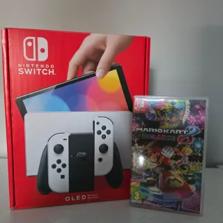 Nintendo Switch Oled Blanca
