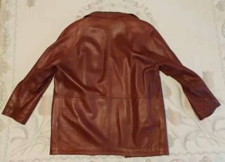 Chaquetón de cuero caballero