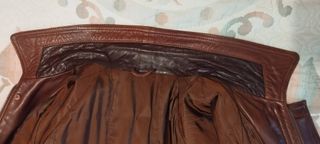 Chaquetón de cuero caballero
