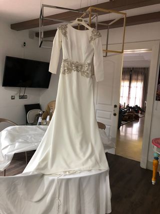 Vestido de Novia Aire Barcelona Blanco
