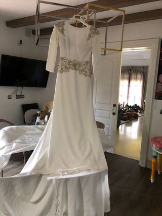 Vestido de Novia Aire Barcelona Blanco