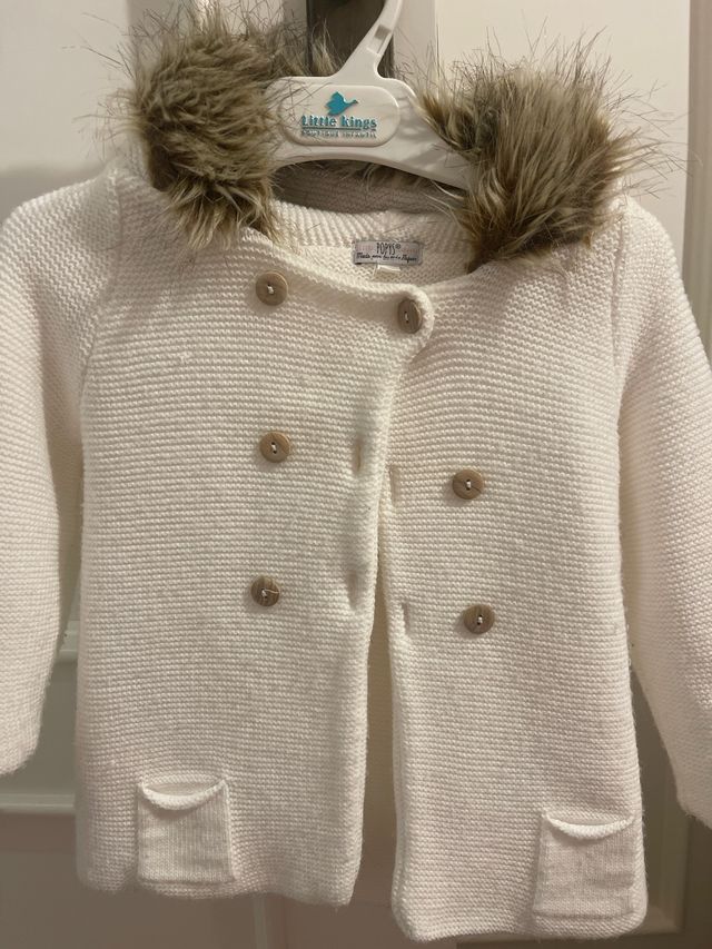 Jersey Popys 24 meses blanco