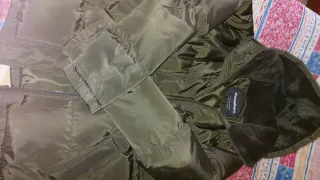 Cazadora mujer verde