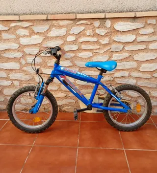 Bicicleta Infantil 16 Azul NEW STAR