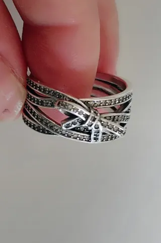 Anillo Plata Lazo