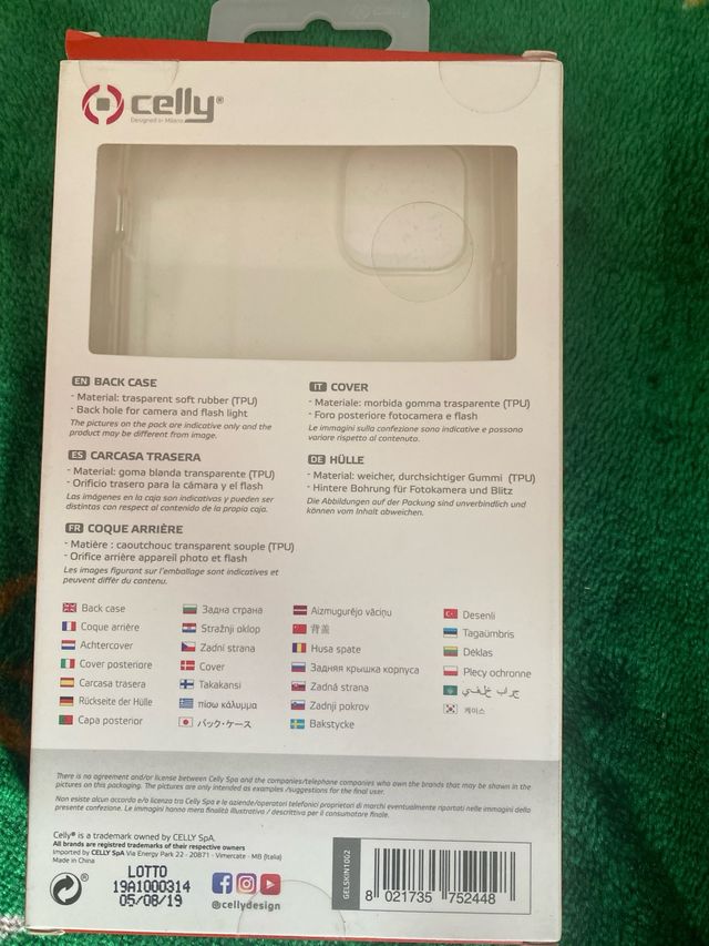 Funda Celly Gelskin iPhone 11 Pro Max