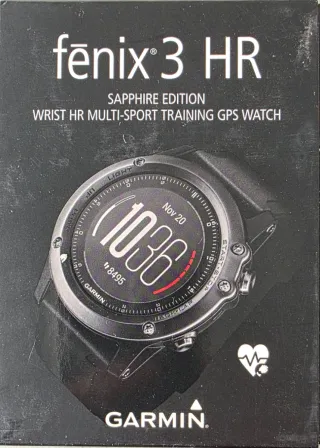 Reloj Garmin Fenix 3 HR Sapphire Edition
