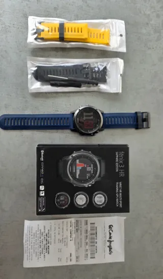 Reloj Garmin Fenix 3 HR Sapphire Edition