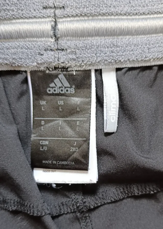 Conjunto Deportivo Adidas Negro