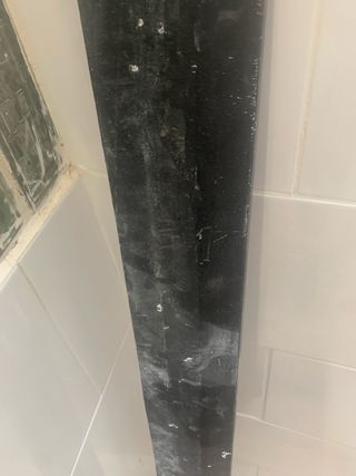 Pieza mármol negro 118x11 cm