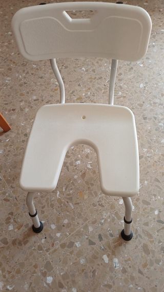 Silla orotopédica para baño