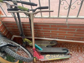 2 Bicicletas y 4 Patinetes
