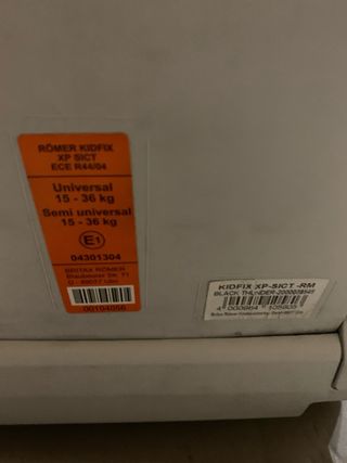 Silla Coche Britax Römer KIDFIX XP Negra