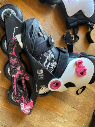 Patines Oxelo con protecciones