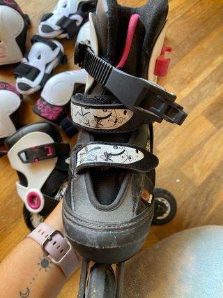 Patines Oxelo con protecciones