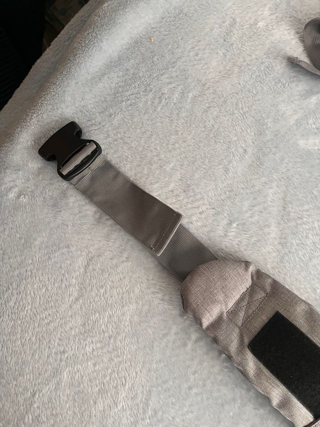 Mochila Portabebés Ergonómica Gris